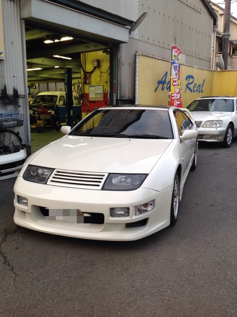 Ｚ３２　ＲｅａｌＳｐｅｅｄフルエアロ取り付け