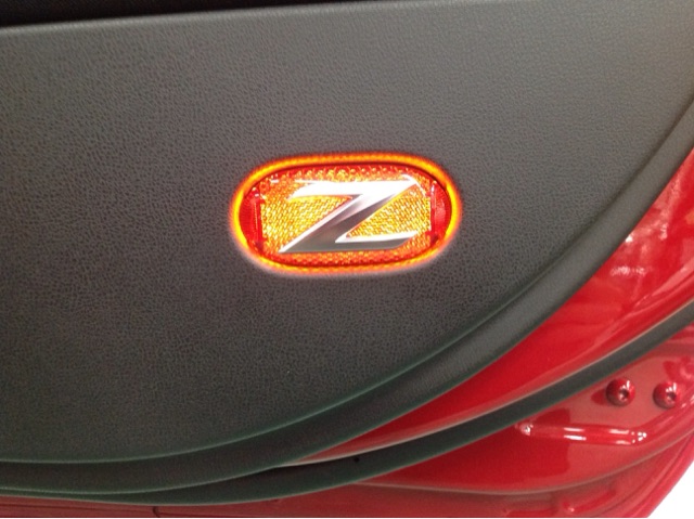 Z34 ドア　インナーリフレクター　LED 埋め込み