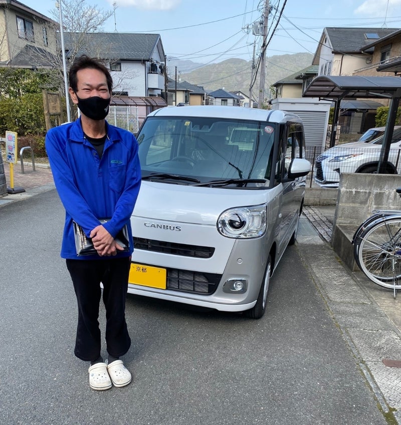 ダイハツ　ムーブキャンバス　2023年03月10日 投稿　【京都府　トシノリ様】